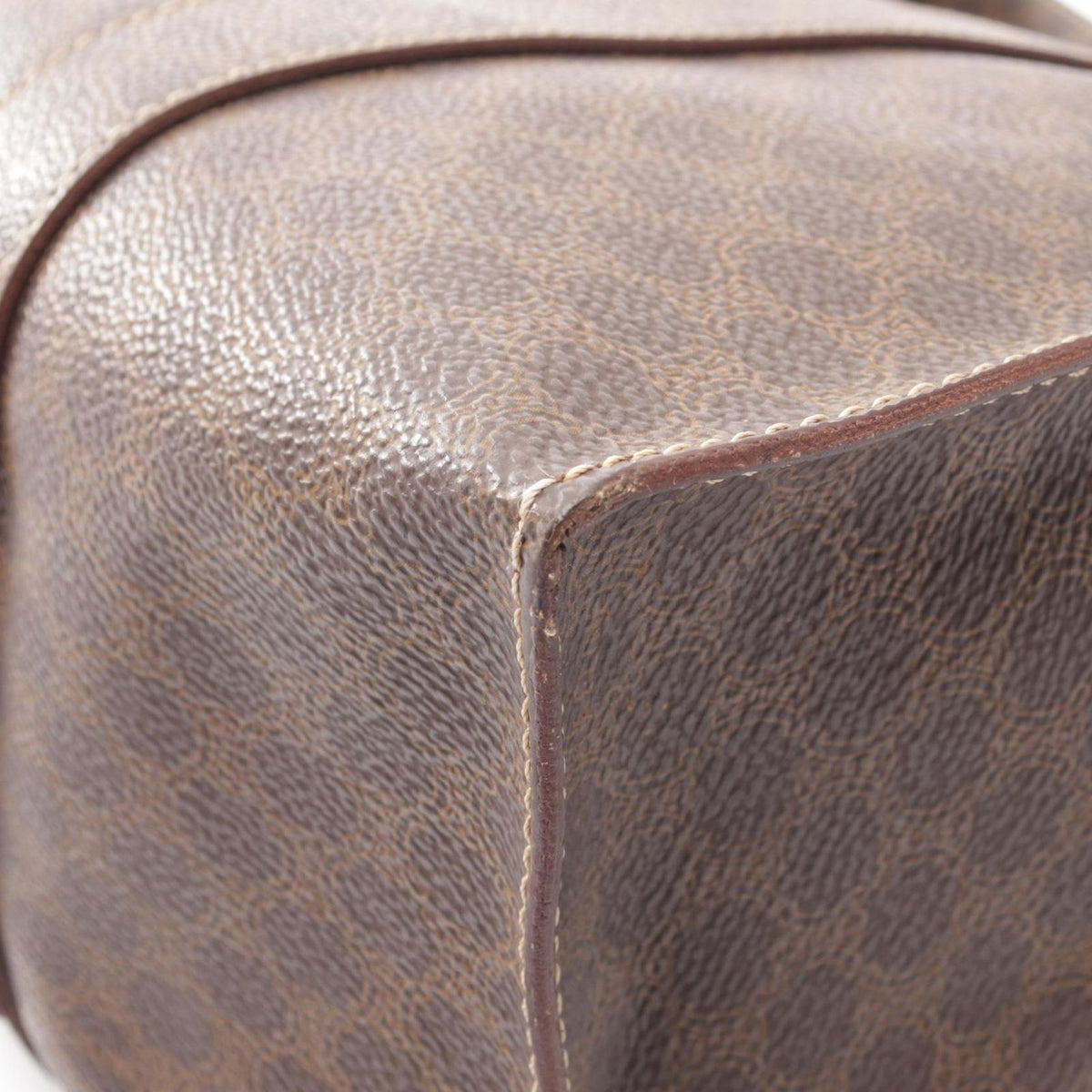 Celine Tote Bag Macadam Dark Brown — view 6