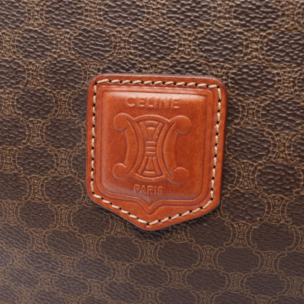 Celine Tote Bag Macadam Dark Brown — view 7