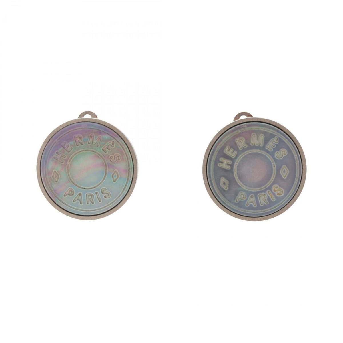 Hermes Earrings Sellier Shell