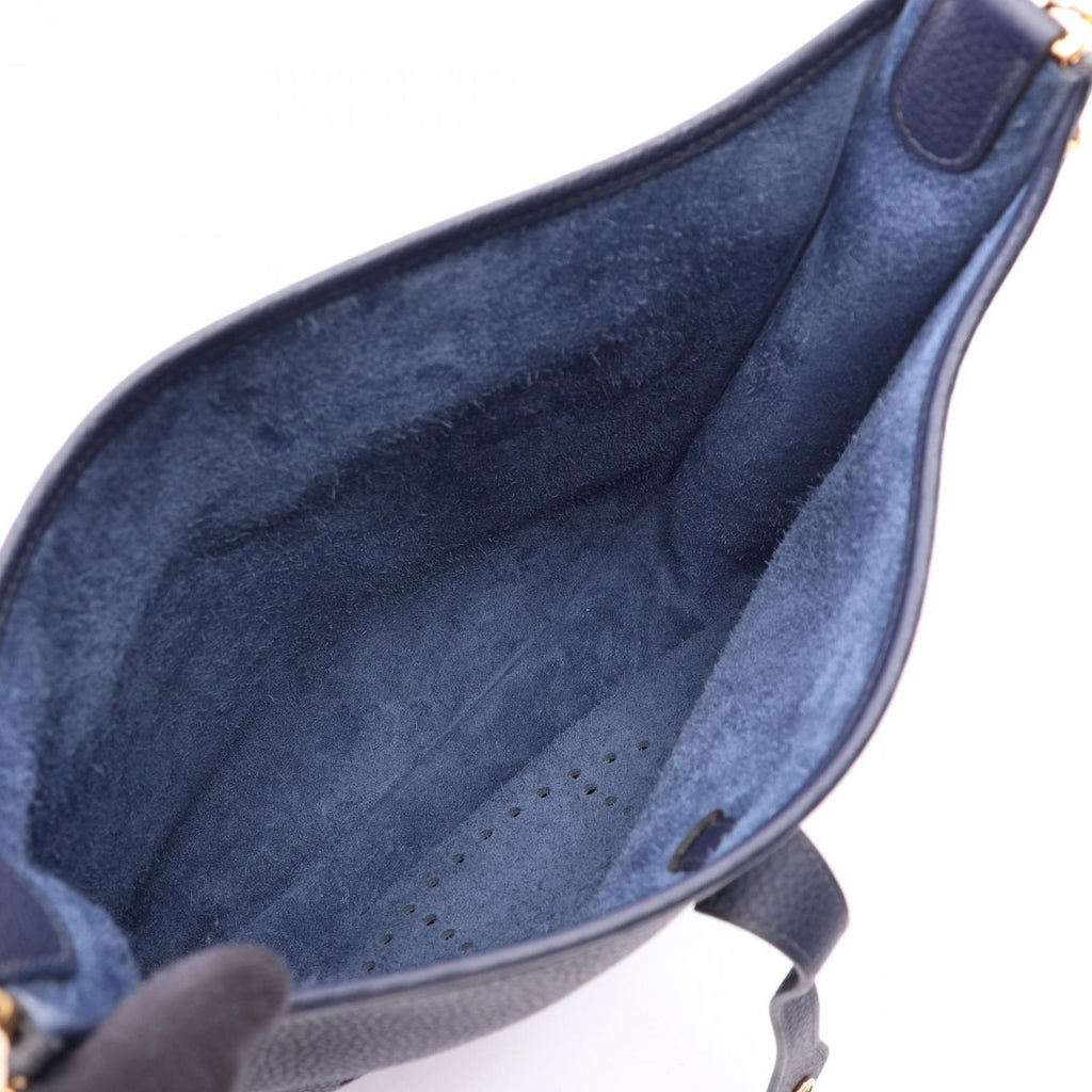 Hermes Shoulder Bag Evelyne 3 Trois PM Bleu Nuit — view 3