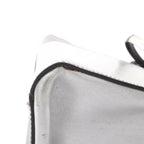 Fendi Tote Bag Black Silver Leather — view 8