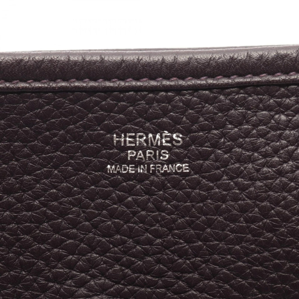 Hermes Shoulder Bag Evelyne 3 Trois GM Raisin — view 4