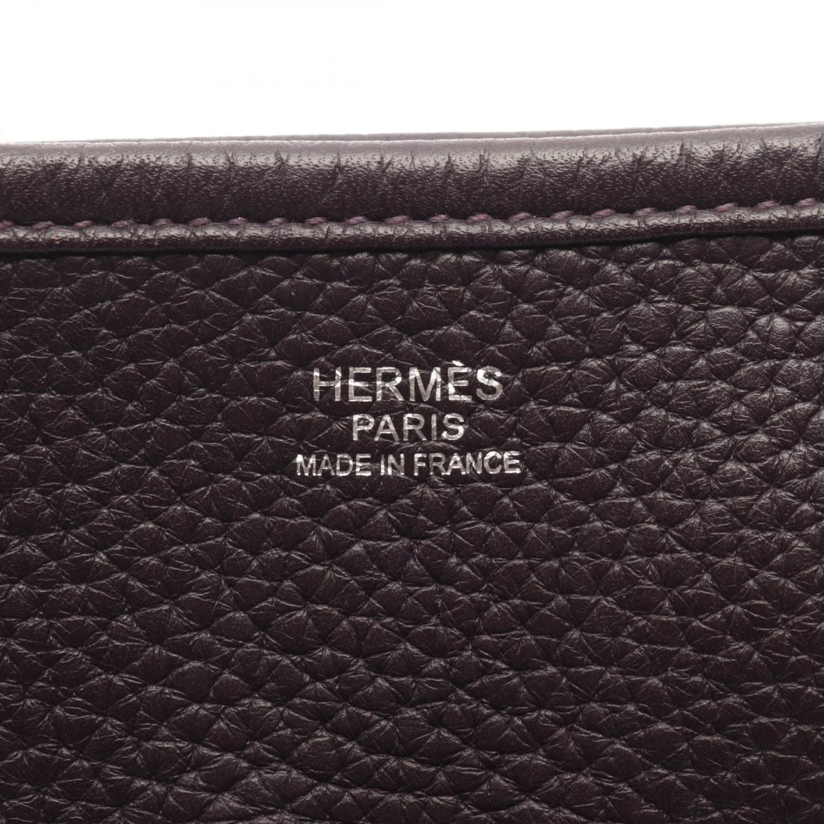 Hermes Shoulder Bag Evelyne 3 Trois GM Raisin — view 4