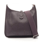 Hermes Shoulder Bag Evelyne 3 Trois GM Raisin