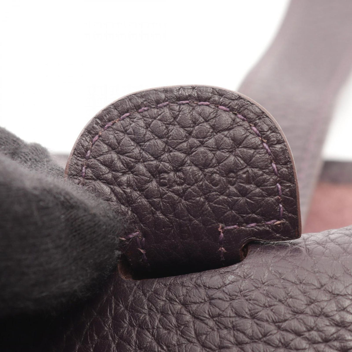 Hermes Shoulder Bag Evelyne 3 Trois GM Raisin — view 5