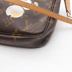 Louis Vuitton Handbag Pochette Accessoires Leather LV x Takashi Murakami — view 7