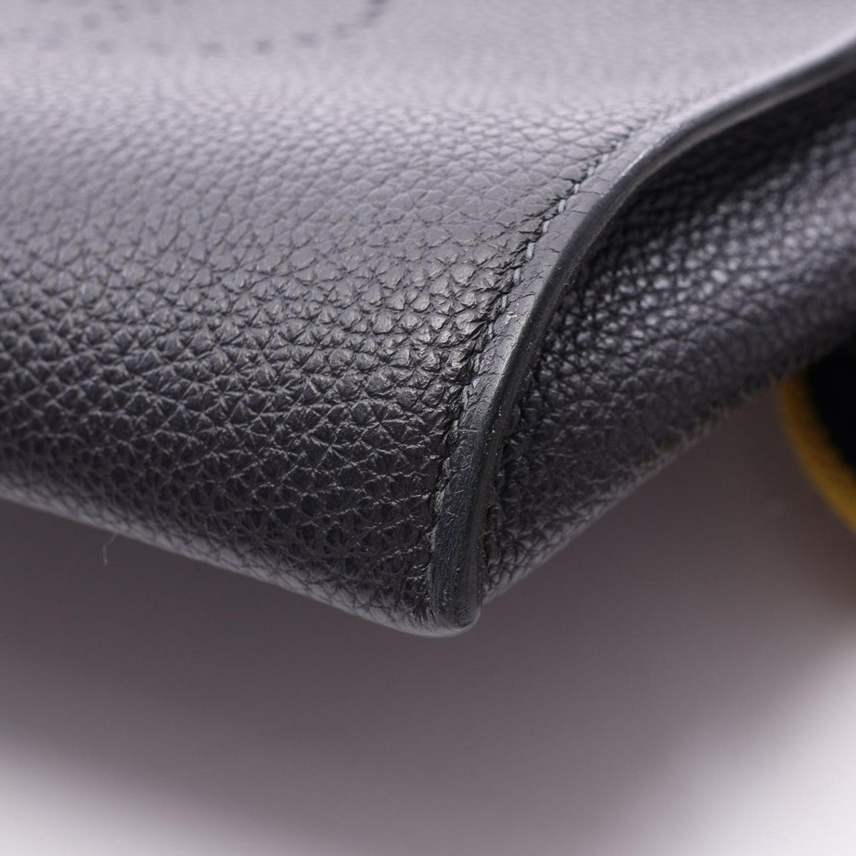 Hermes Shoulder Bag Vide Poche Canvas Jaune Naple Leather — view 8