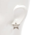 Chanel Earrings Star CC Logo — view 4