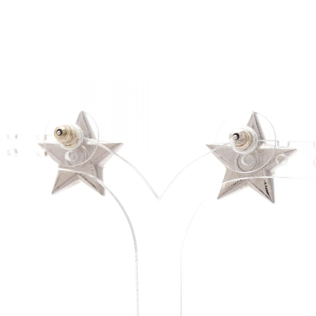 Chanel Earrings Star CC Logo — view 2