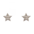 Chanel Earrings Star CC Logo