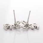 Chanel Earrings CC Logo Ribbon — view 5