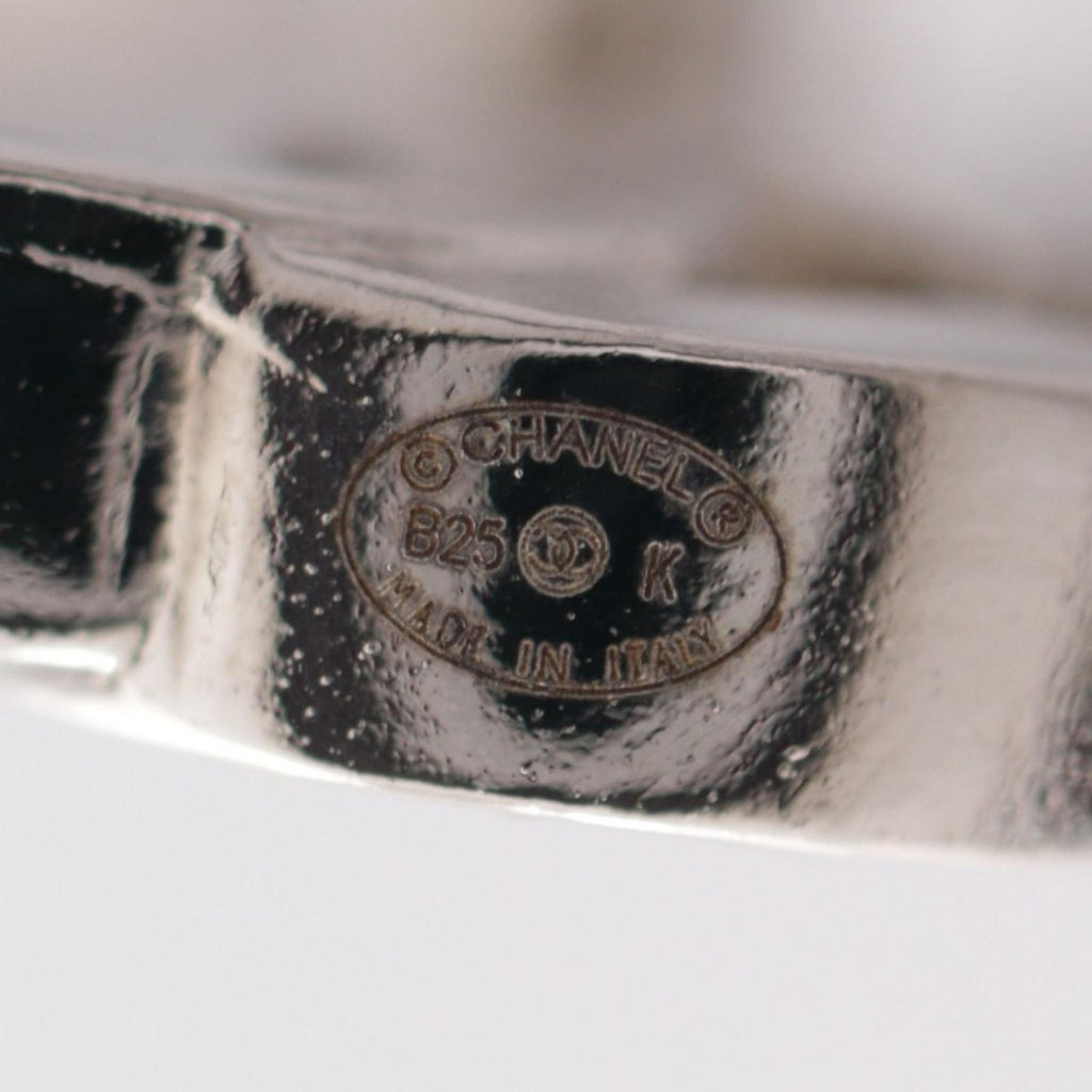 Chanel Earrings CC Logo Ribbon — view 3