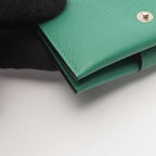 Hermes Card Case M S Vert Vertigo Jaune Naple — view 6