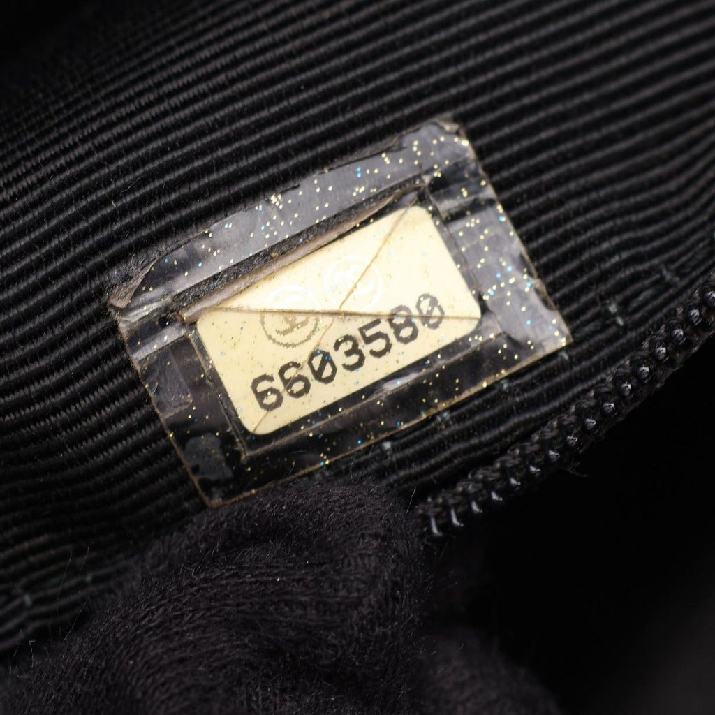 Chanel Tote Bag Quilted Black Brown Caviar Leather Chain — view 5