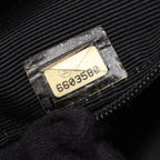 Chanel Tote Bag Quilted Black Brown Caviar Leather Chain — view 5