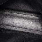 Chanel Tote Bag Quilted Black Brown Caviar Leather Chain — view 7