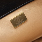 Chanel Shoulder Bag Quilted Flap Black Lambskin Chain — view 5