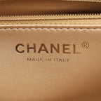 Chanel Shoulder Bag Quilted Flap Black Lambskin Chain — view 4