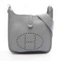 Hermes Shoulder Bag Evelyne 3 Trois PM Gray Pantin