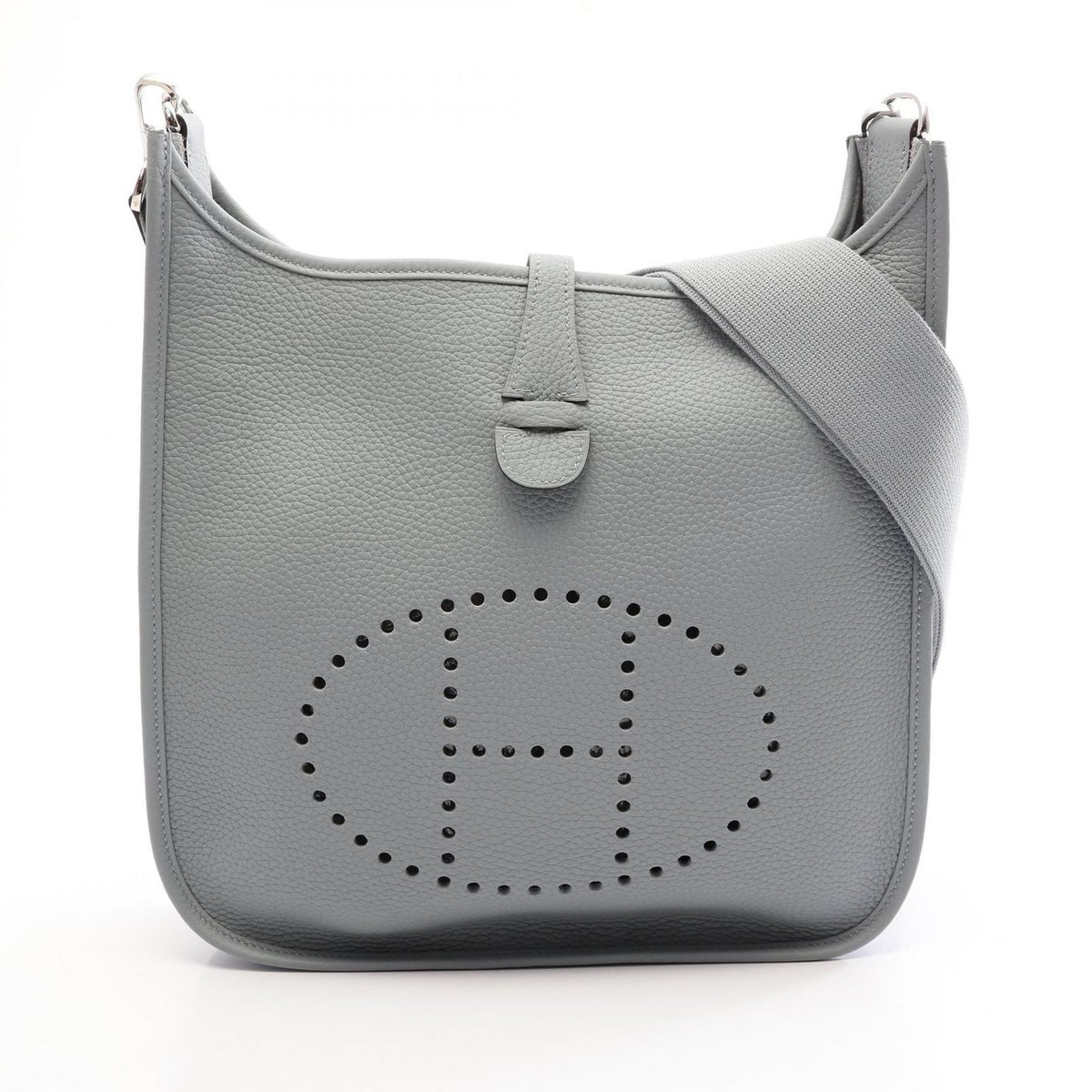 Hermes Shoulder Bag Evelyne 3 Trois PM Gray Pantin