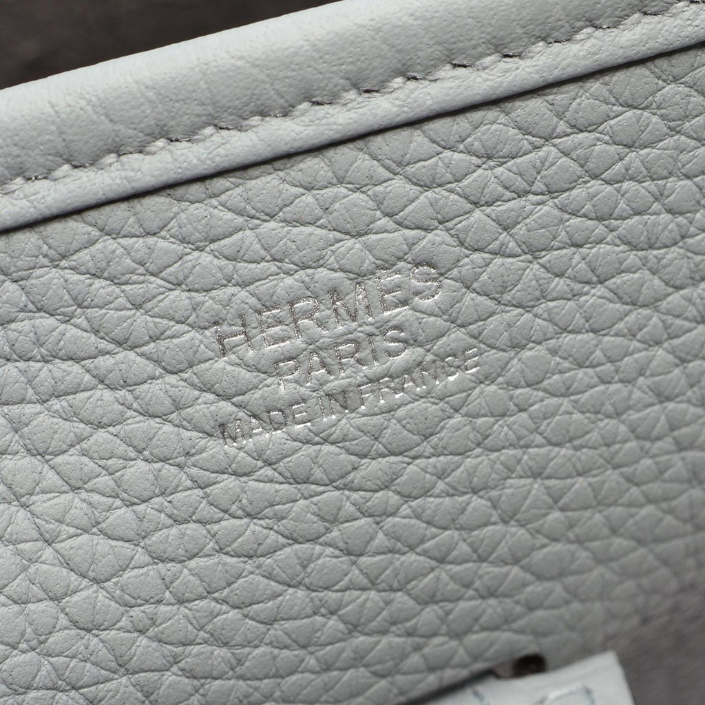 Hermes Shoulder Bag Evelyne 3 Trois PM Gray Pantin — view 4