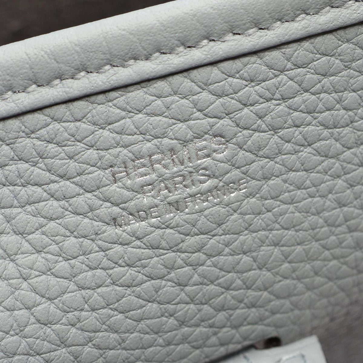Hermes Shoulder Bag Evelyne 3 Trois PM Gray Pantin — view 4