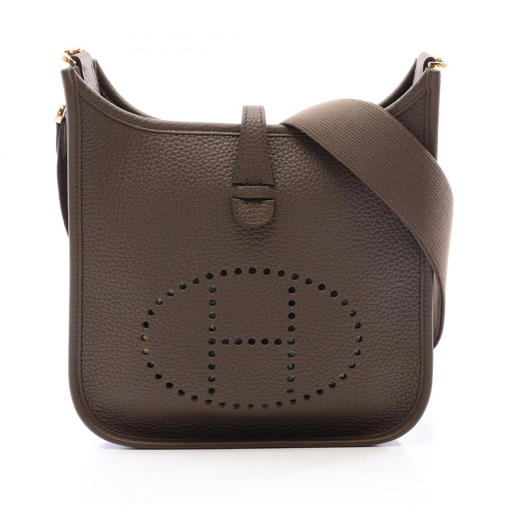 Hermes Shoulder Bag Evelyne 23 Vert Loden 3 23