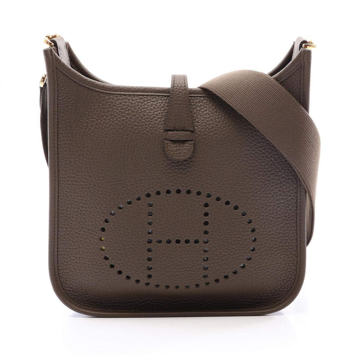 Hermes Shoulder Bag Evelyne 23 Vert Loden 3 23