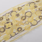 Louis Vuitton Scarf Flower Yellow Pattern Silk Long — view 7