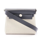 Hermes Shoulder Bag Herbag Zip Mini Ecru Ardoise