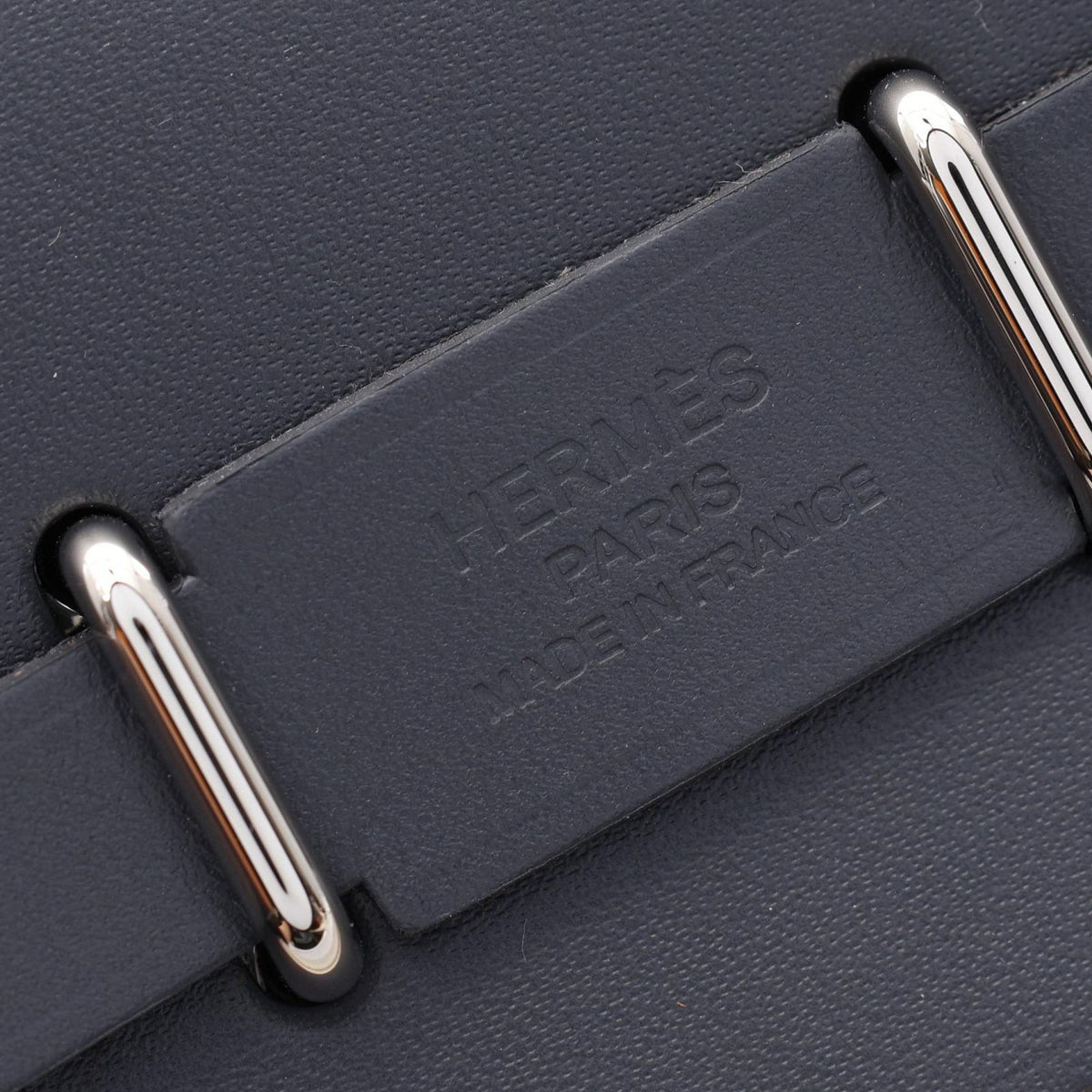 Hermes Shoulder Bag Herbag Zip Mini Ecru Ardoise — view 4