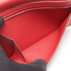 Hermes Bifold Wallet Bearn Soufflet Rouge Casaque — view 6