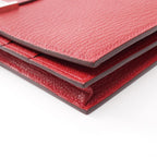 Hermes Bifold Wallet Bearn Soufflet Rouge Casaque — view 8