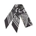 Hermes Scarf Twilly les Leopards Bandana Silk