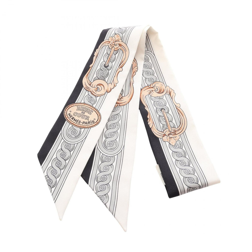 Hermes Scarf Twilly Bride de Cour Silk