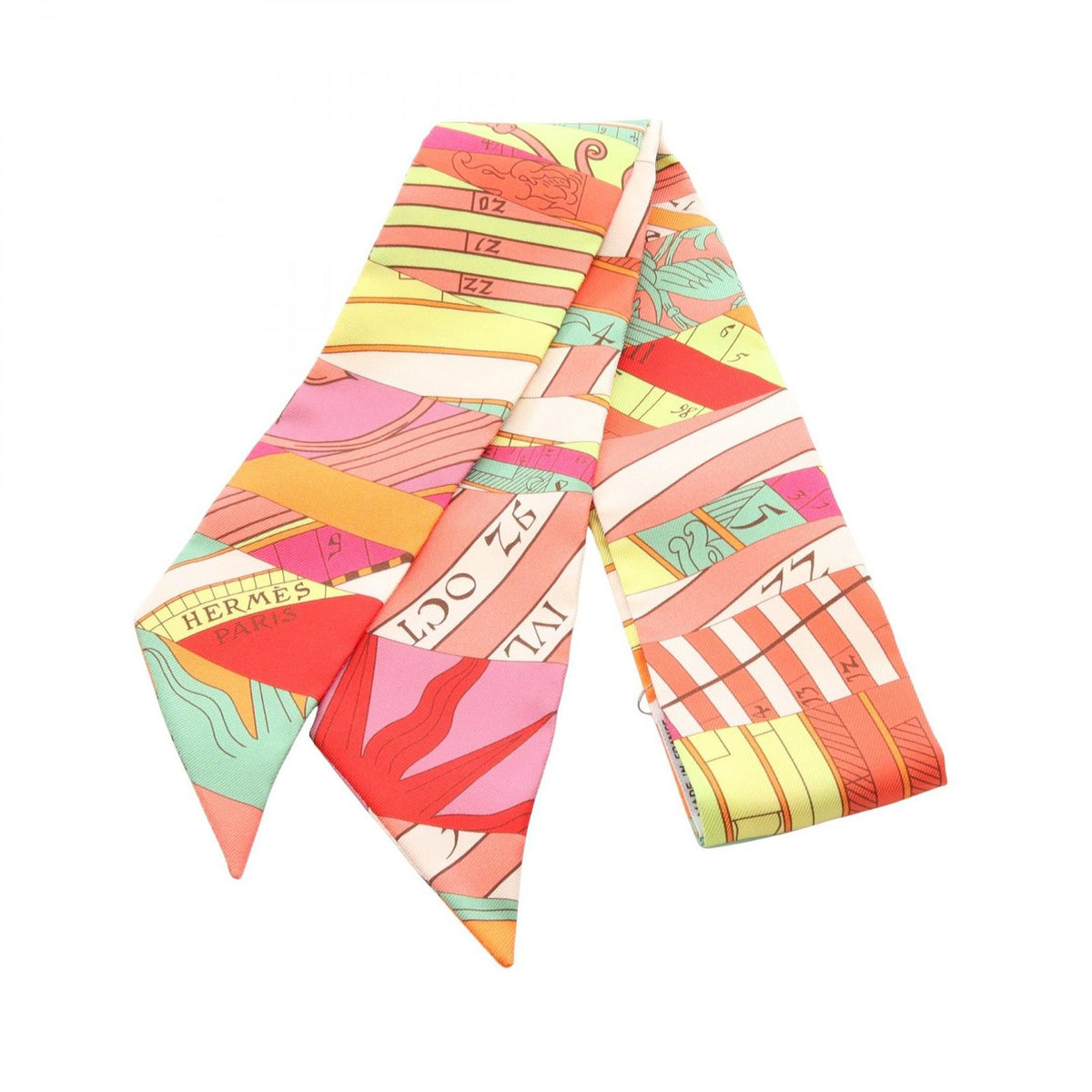 Hermes Scarf Twilly Astrologie Nouvelle Silk