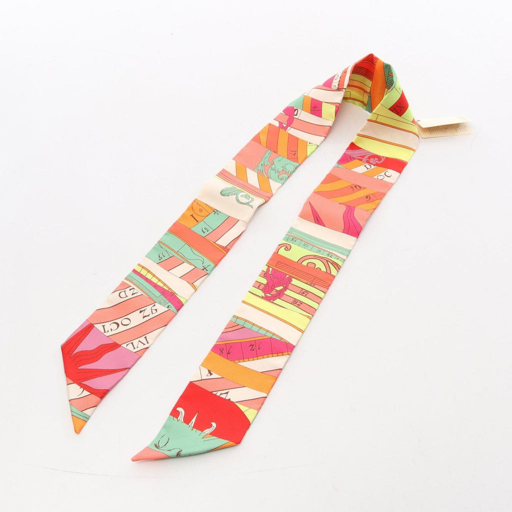 Hermes Scarf Twilly Astrologie Nouvelle Silk — view 3