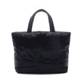 Saint Laurent Paris Tote Bag Wide Puffer Black Nylon