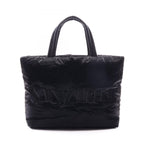 Saint Laurent Paris Tote Bag Wide Puffer Black Nylon