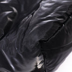 Saint Laurent Paris Tote Bag Wide Puffer Black Nylon — view 8