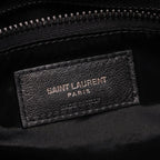 Saint Laurent Paris Tote Bag Wide Puffer Black Nylon — view 4