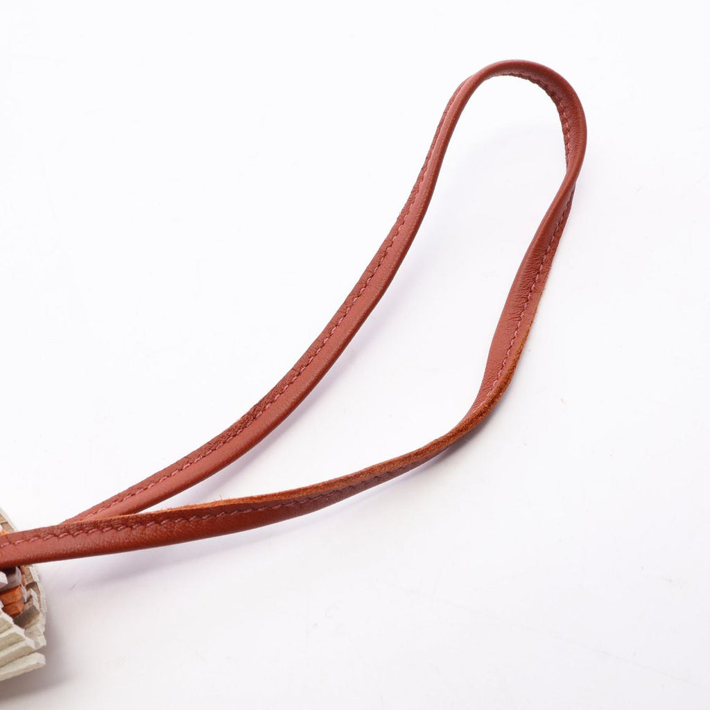 Hermes Charm Chouette Gold Mauve Pale Nata Keychain — view 5