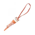 Hermes Charm Chouette Gold Mauve Pale Nata Keychain