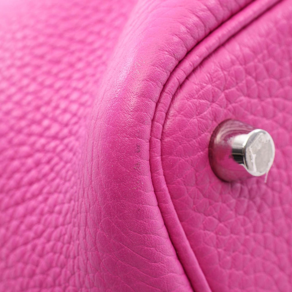 Hermes Handbag Picotin Lock PM Magnolia Leather — view 6
