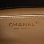 Chanel Shoulder Bag Quilted Mini Flap 2-Way Black Lambskin Small Chain — view 4