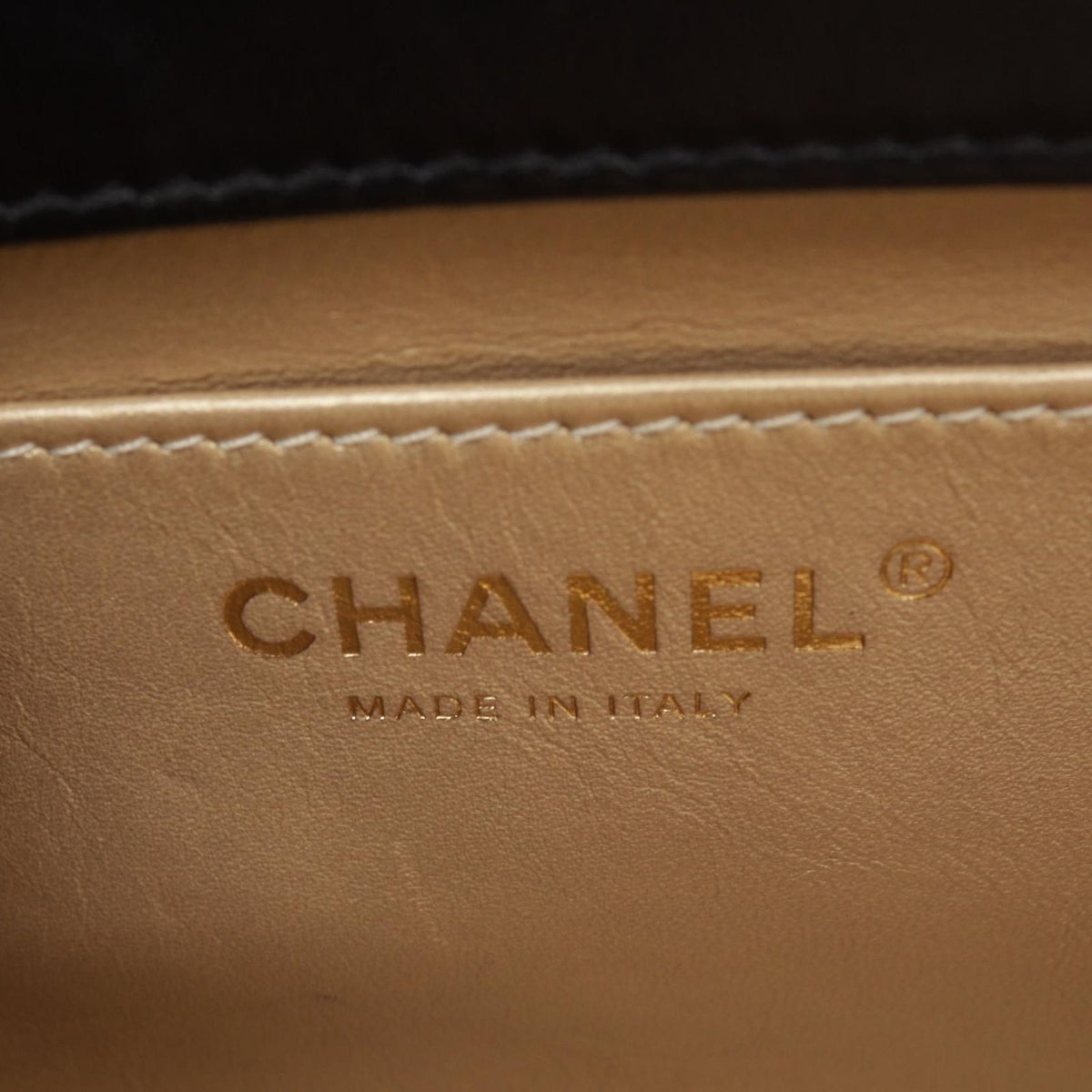 Chanel Shoulder Bag Quilted Mini Flap 2-Way Black Lambskin Small Chain — view 4