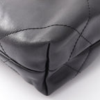 Chanel Shoulder Bag Chanel 22 Mini Black Leather Chanel 22 Quilted Chain — view 6