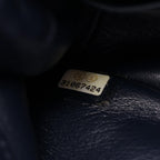 Chanel Shoulder Bag Quilted 2-Way Navy Lambskin Small Flap Chain — view 5
