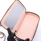 Chanel Shoulder Bag Quilted Vanity 2-Way Black Chain — view 4