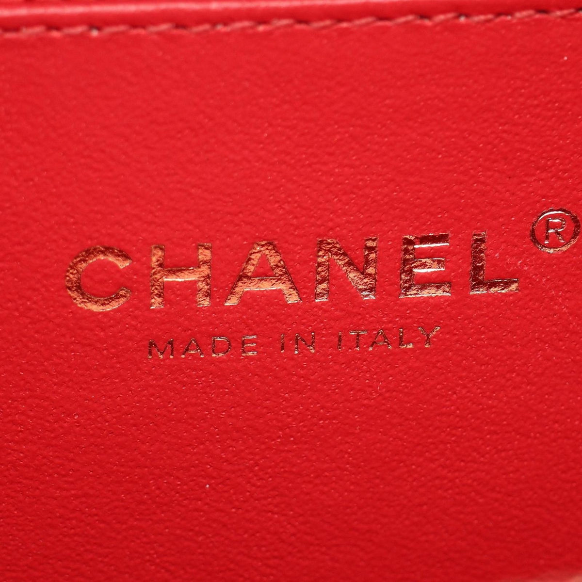 Chanel Shoulder Bag CC Filigree Vanity 2-Way Red Caviar Leather CC Quilted Chain — view 4